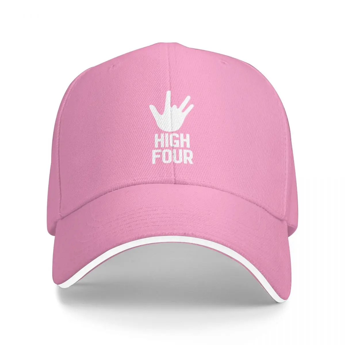 

High Four (Dark Amputee Humor) Baseball Cap Dropshipping Golf Hat Man Hat Male Women'S