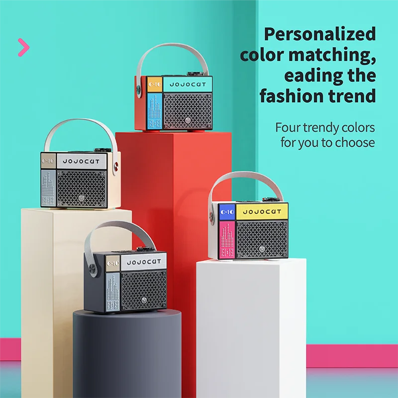 Portable Bluetooth Speaker Rechargeable Wireless Speaker Deep Bass Support TF Card USB Drive Home Decor For Party Outdoor mini bluetooth speaker portable speaker bluetooth speaker bass speaker audio speaker