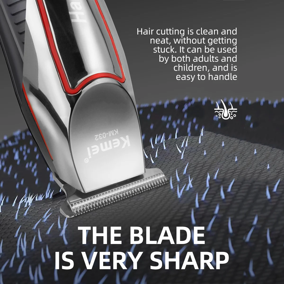 Kemei Hair Trimmer Electric Beard Trimmer for Men KM-032