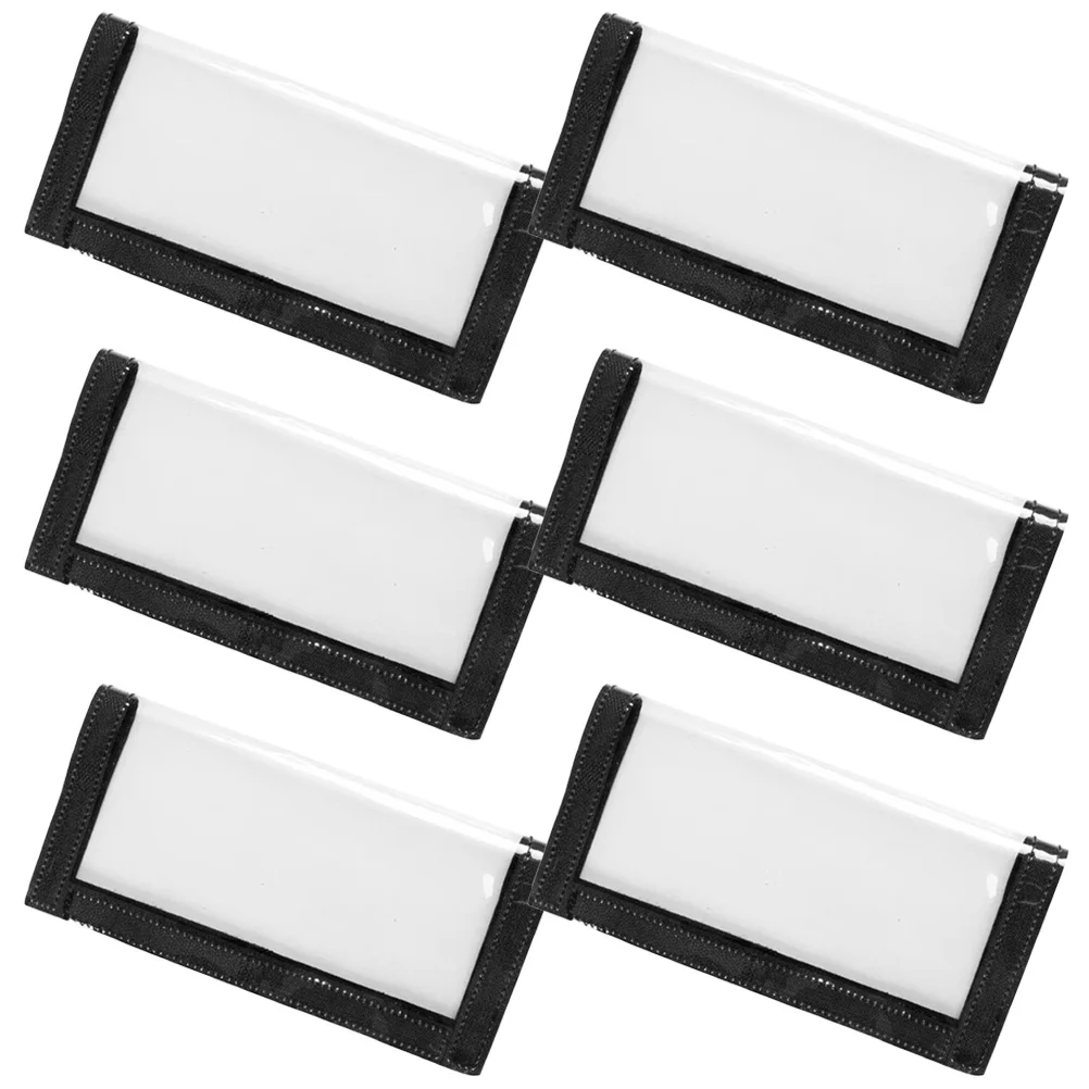 

6 Pcs Kits Bait Protector Fish Hooks Lures Fishing Cover Pvc Protective Storage Bag