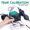 YIHUA 938BD-II 740W Hot Air Gun BGA Rework Station SMD Soldering Iron Desoldering Station LED Lamp Digtal Display Welding Tool 6