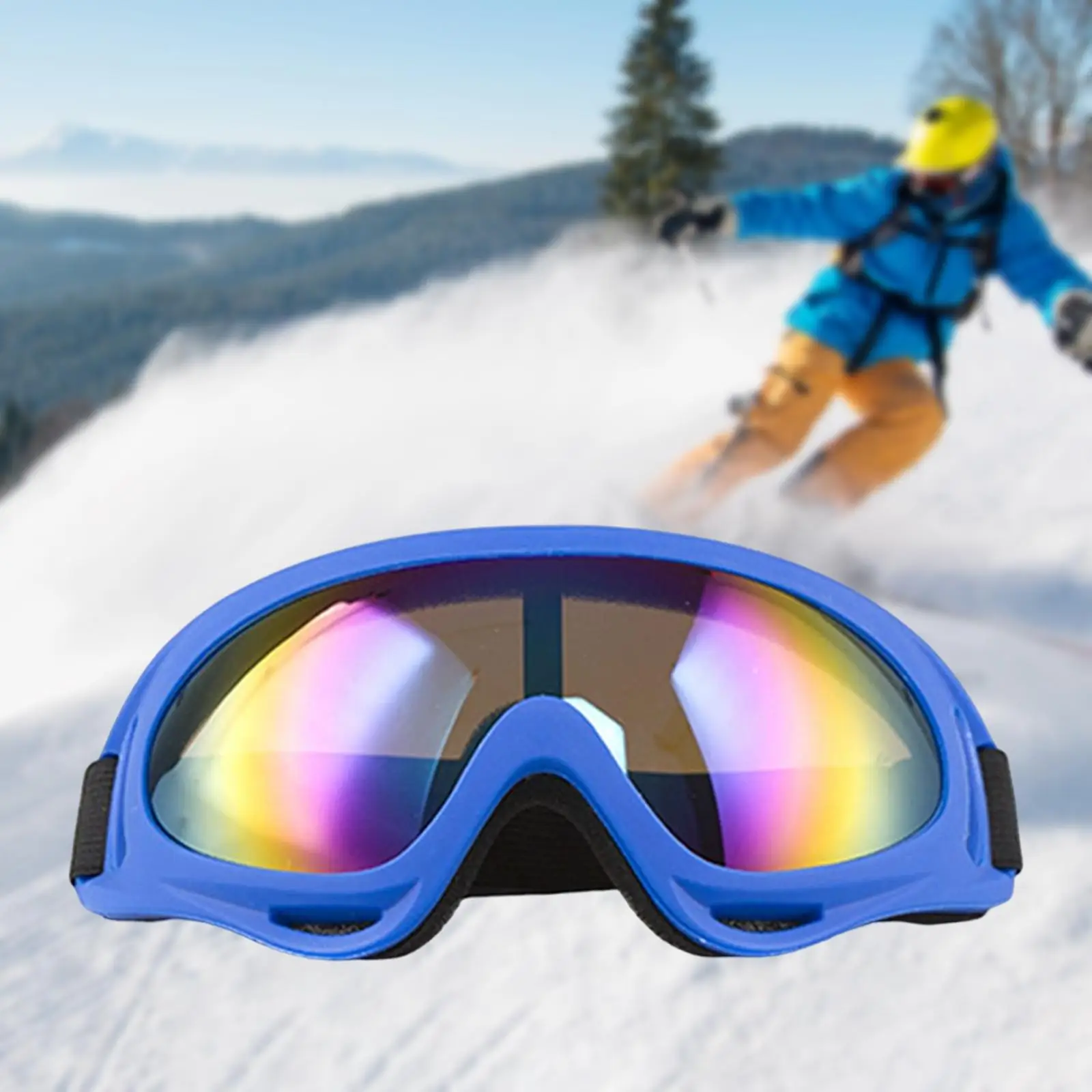 Winter Snow Sports Ski Goggles Windproof Eye Protection Anti Fog Adjustable