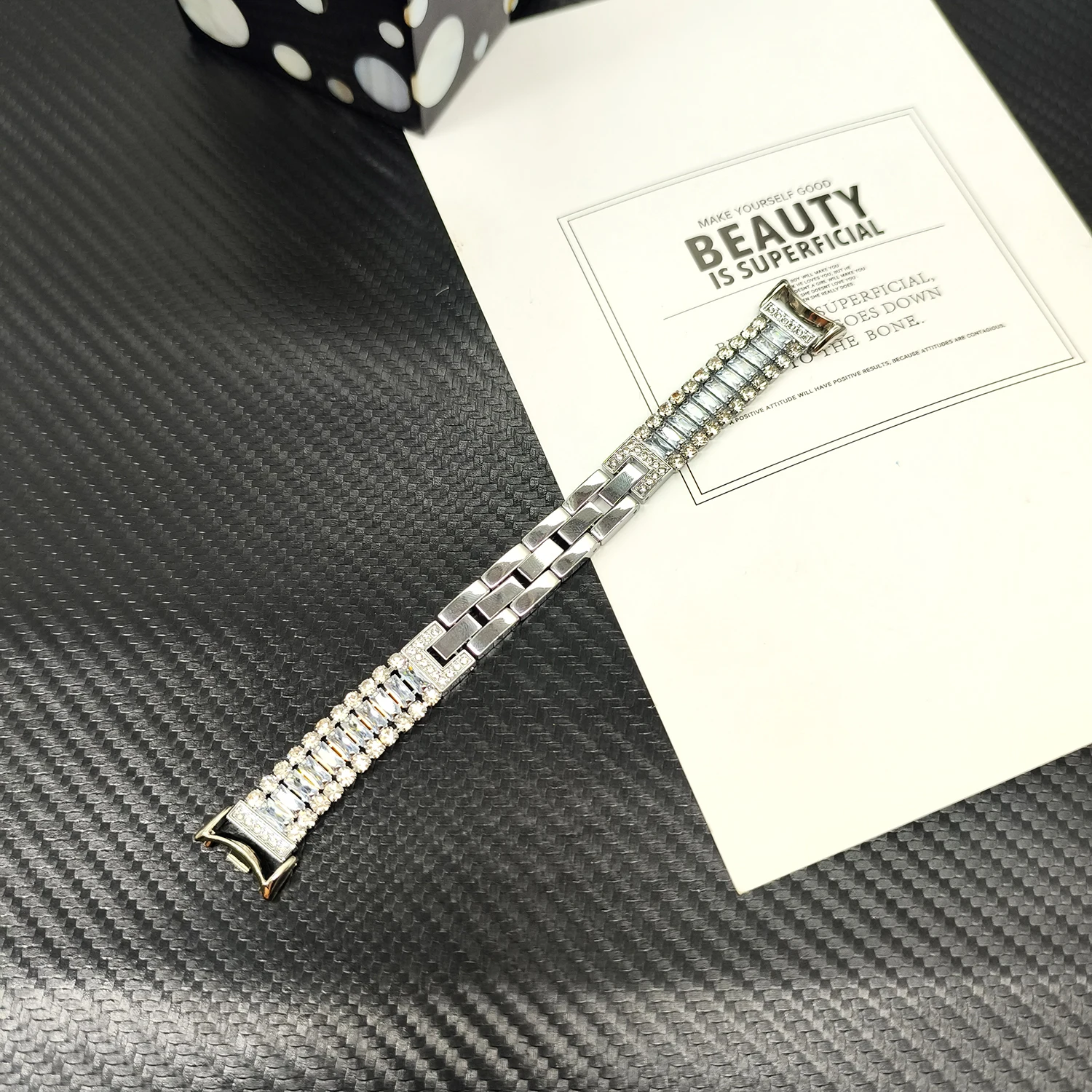 Luxury Shining Metal Strap