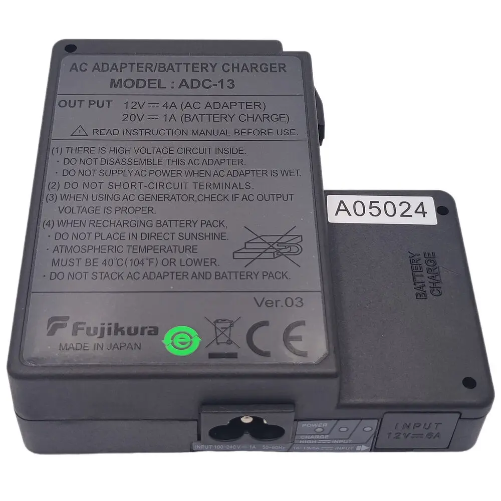 

Адаптер для аккумулятора Fujikura ADC-13 60R 18S 18R, 1 шт.
