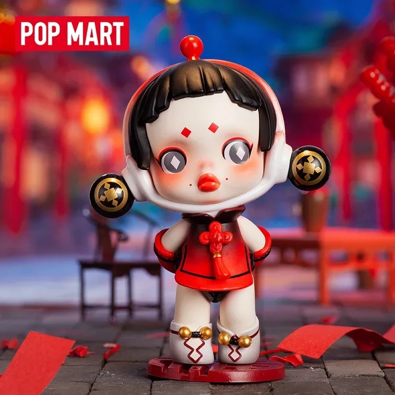 

Popmart The Year of Tiger Series Blind Bag Action Mystery Figure Caixas Supresas Surprise Box Toys and Hobbies Birthday Gifts