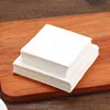 500pcs Round Square Steamed Bun Papers Non-stick Household Snack Bread Cake Steamer Oil Paper Pads 3
