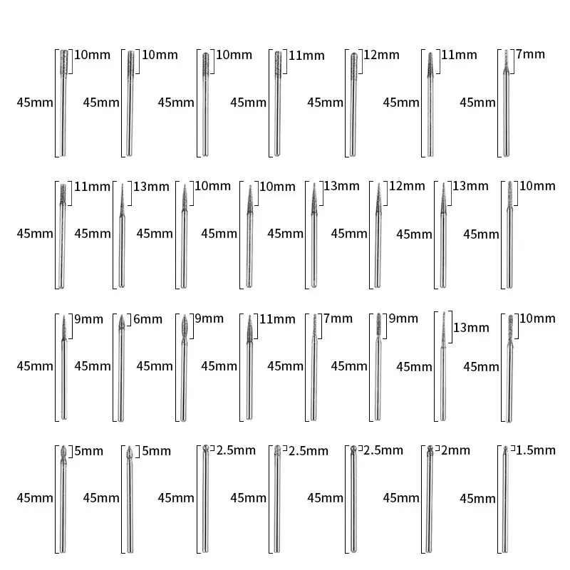 Emery Quartz Nail Art Drill Bits with Soft Wool Stone Polish Head Sanding Band for Manicure Machine Accessories NAD045 5