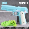 Automatic Colt 1911 Toy Gun For Kids Age5+ Stress Shot Toy Guns Pistol Boys Best Gift Dropship TK Toys 1