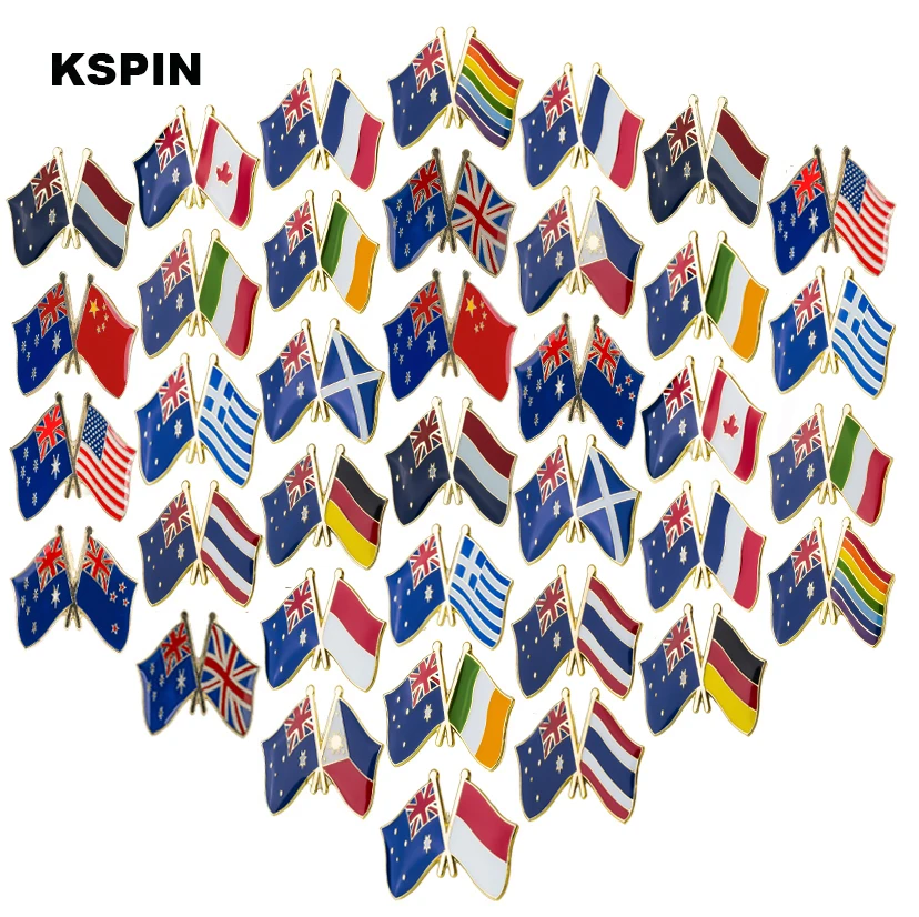 Australia Friendship Natinal Lapel Pins Flag Lapel Pins Country Flag