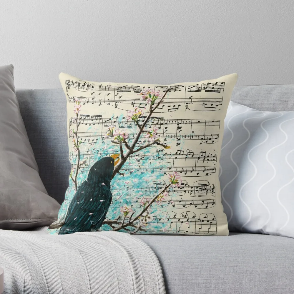 

Blackbird Throw Pillow Pillowcase Cushion Covers For Sofas