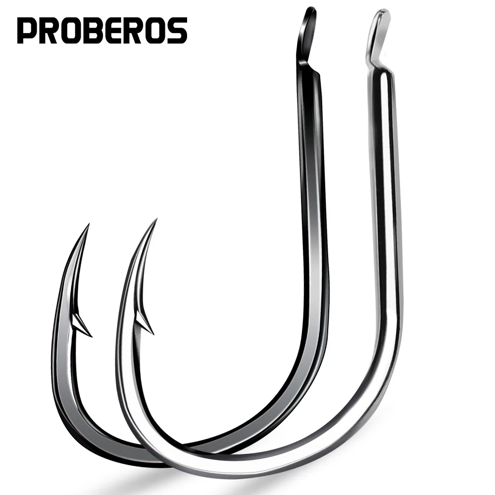 Carbon Steel Fishing Sharp Hook Accessoories 100pcs Fishing Hooks