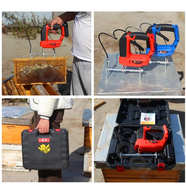 Hordozható Méh Eltávolító Shaker Gép Méhészet Eltávolítása Vibráló Csalánkiütés Framat Vibrátor Apikultúra Szerszám - Image 6