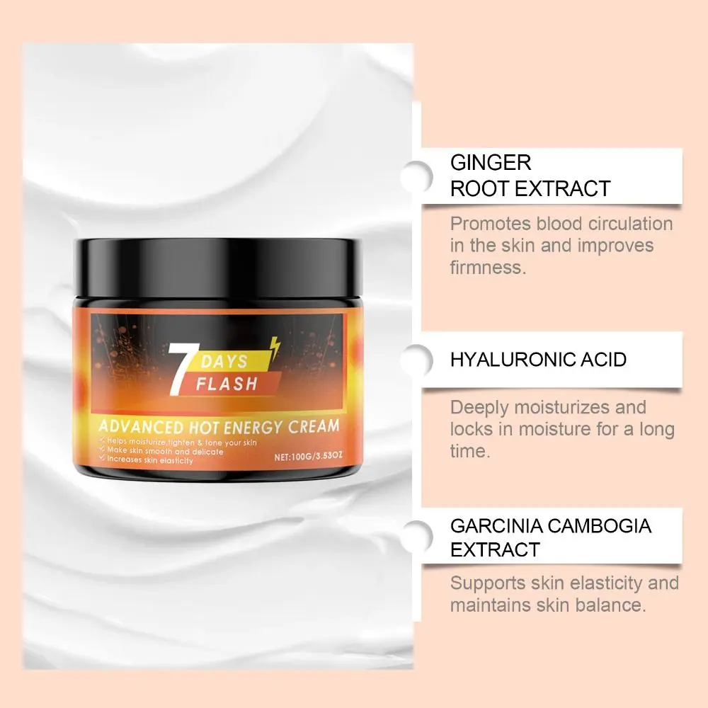 Moisturize 7 Day Flash Cream Tighten Skin Elasticity Hot Sweat Cream Mone Your Skin Make Smooth and Delicate