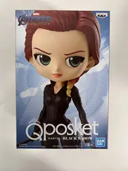 Bandai Banpresto Qposket Avengers PVC Fine Collection Figures (Black Widow A)