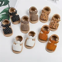 ma&baby 0-18M Newborn Baby Boy Girl Sandals PU Leather Non-slip Summer Toddler Infant Casual Shoes 4