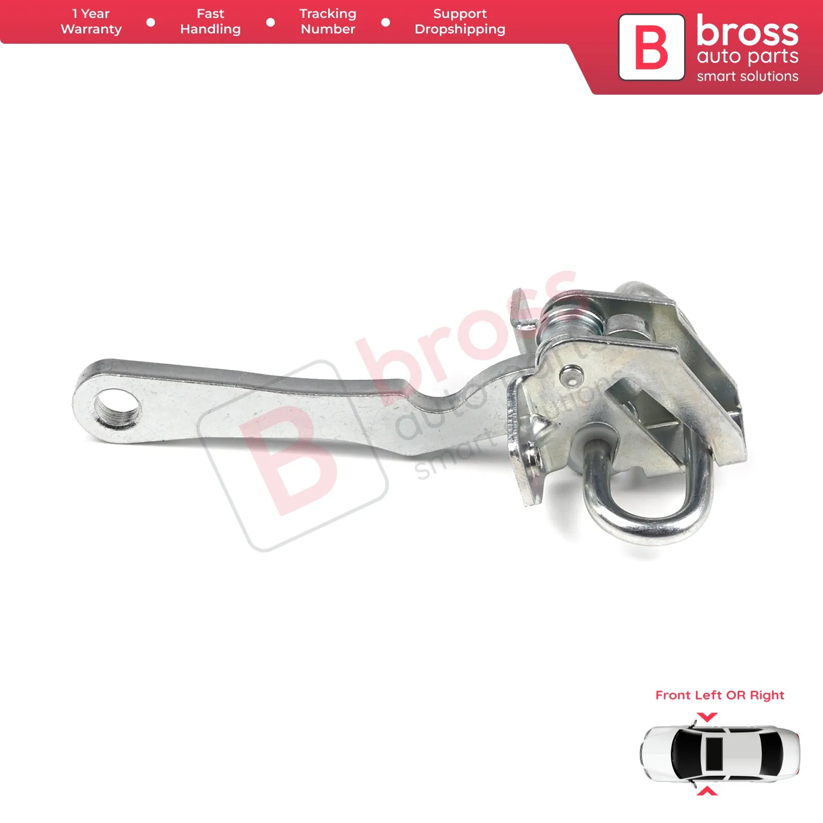 

BDP779 Front Left or Right Door Hinge Stop Check Strap Limiter 918179 9181G3 for Citroen Jumper MK1 230 244 1994-2006