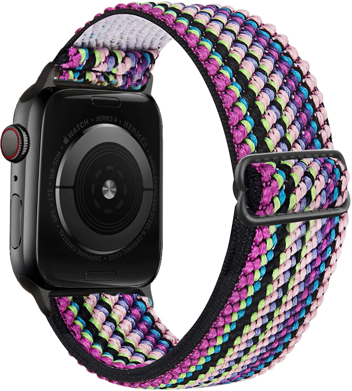 Elastic Nylon Scrunchie Watch Strap - Various Sizes Available