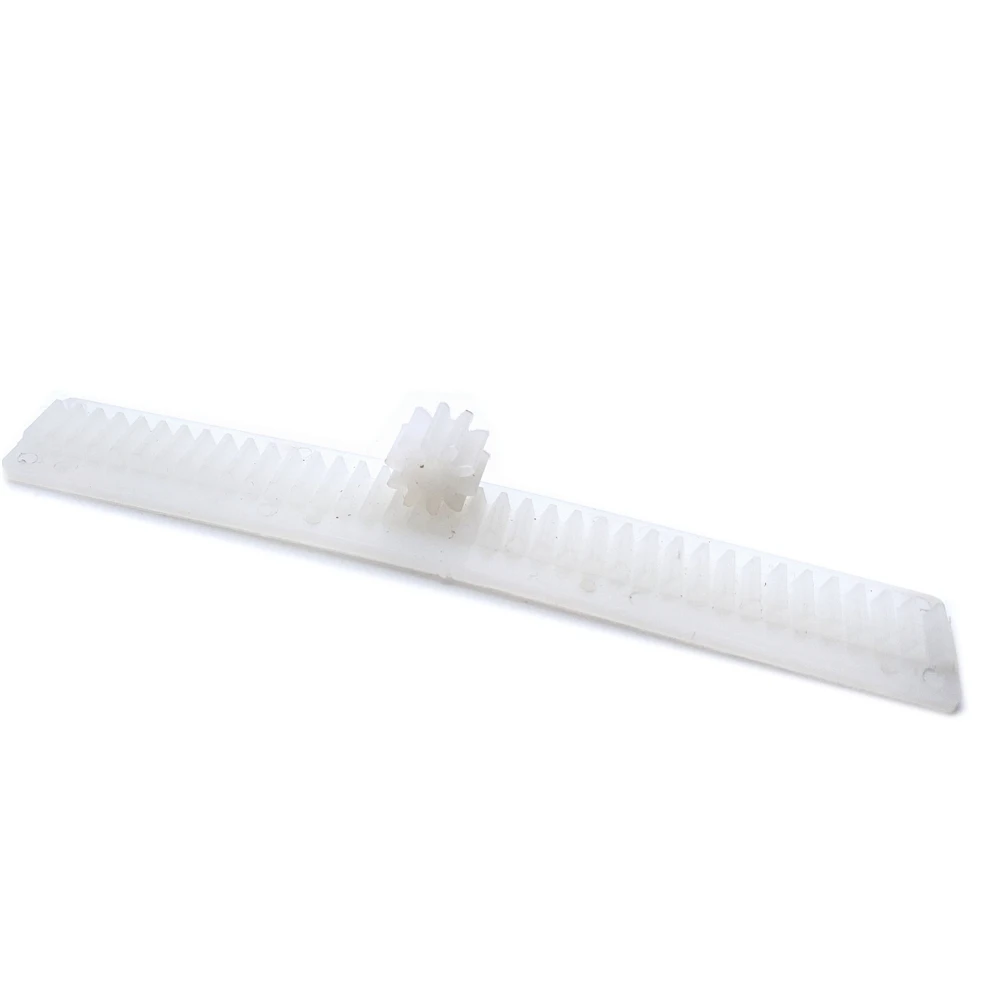1 Module Bendable Nylon Gear Rack Transmission Plastic Precision Synchronous D-Hole Gear 38T 10T