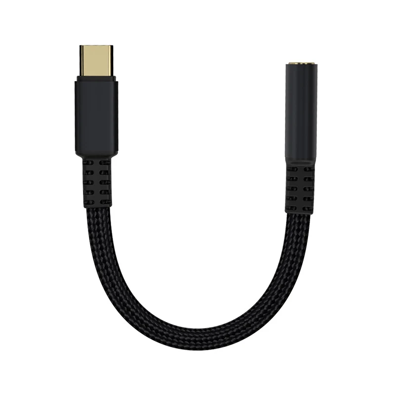 USB-C to 3.5mm Audio Adapter for Earphones and Headphones
