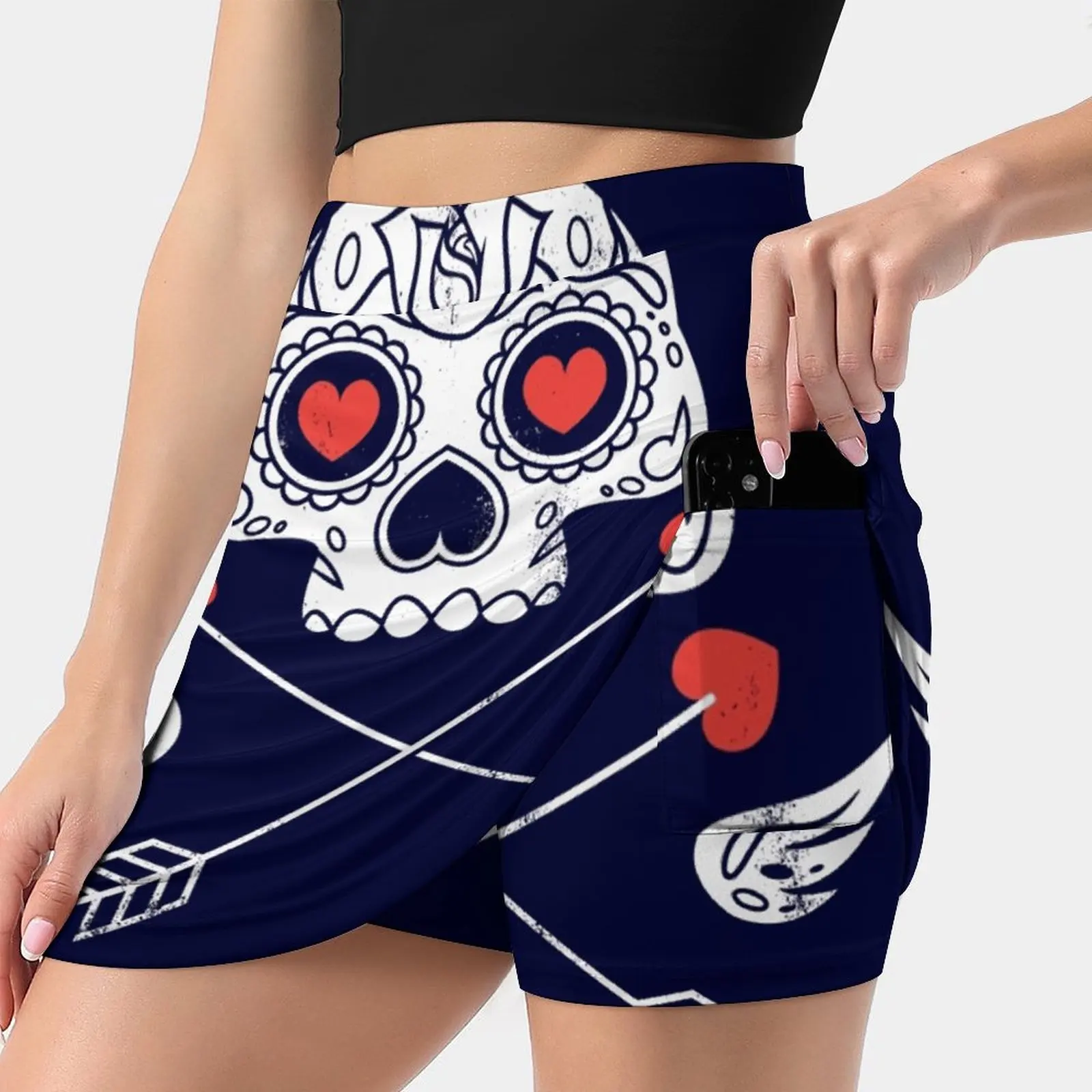 Cupido Gonna Moda Coreana Gonne Estive Per Donna Gonna Pantaloni A Prova Di Luce Amore Cupido San Valentino Teschi Frecce Morte