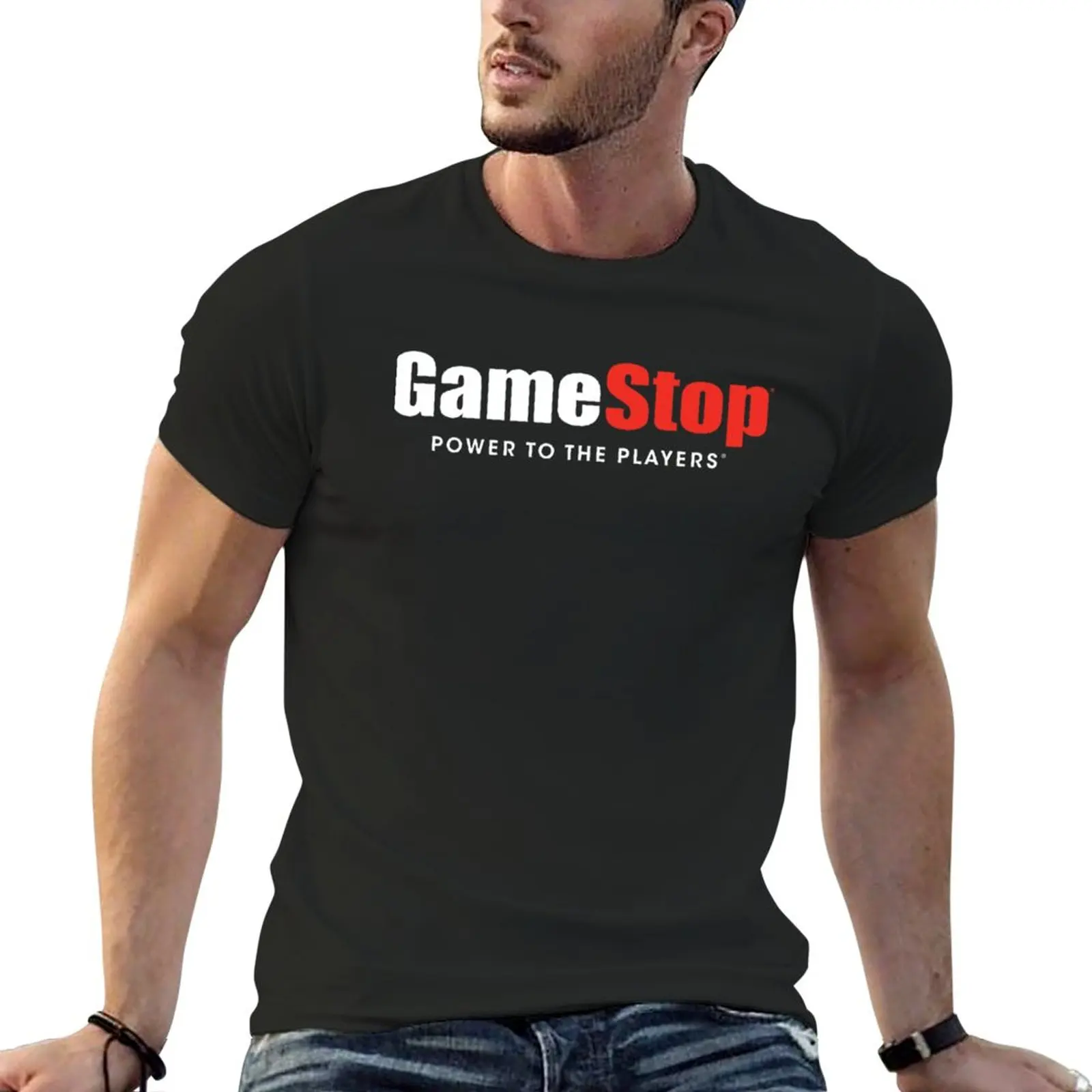 Nuova Maglietta Gamestop Vestiti Estetici Vestiti Estivi Magliette Semplici Da Uomo