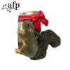 All For Paws Dog Faux Fur Squirrel Toys For Dogs Animal Realistic Squeaker Wildlife Fleece No-Toxic Dolls Pet Accessories 1