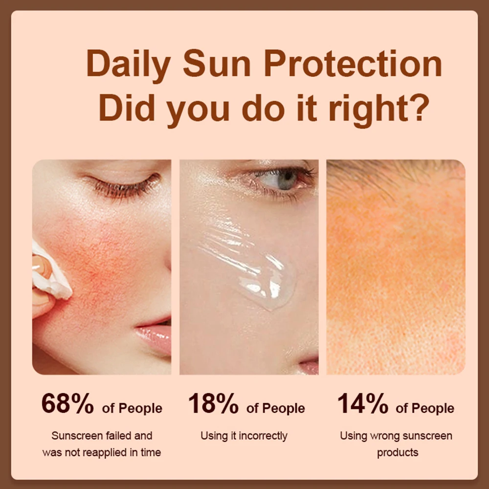 스마트 선스크린 LED 라이트 휴대용 메이크업 거울 UV 카메라 비주얼 페이스 선스크린 메이크업 거울