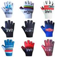 Half Finger Cycling Gloves for 2024 Pro Team,Breathable,Anti Slip and Shock-absorbing 1