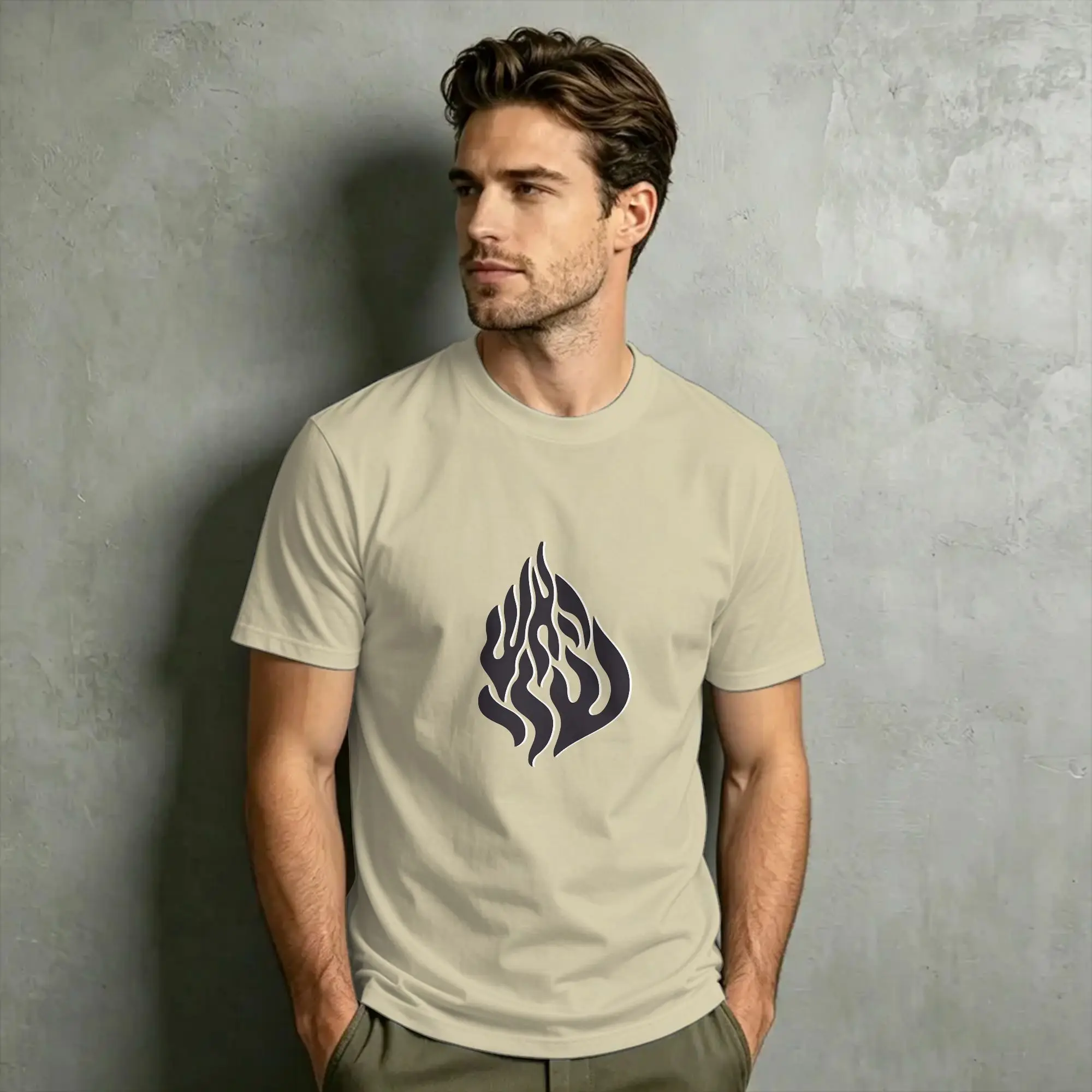 My Fire Rebbe Nachman T-Shirt Sommer Hippie T-Shirts Herren Baumwolle O-Ausschnitt Plus Size 5XL T-Shirts Kurzärmelige Streetwear-Tops