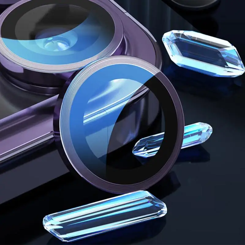 Protecteur d'appareil photo pour iphone 15pro Max 14 Plus, couvercle de protection d'objectif complet en alliage pour iphone 15 Pro_voghion.com