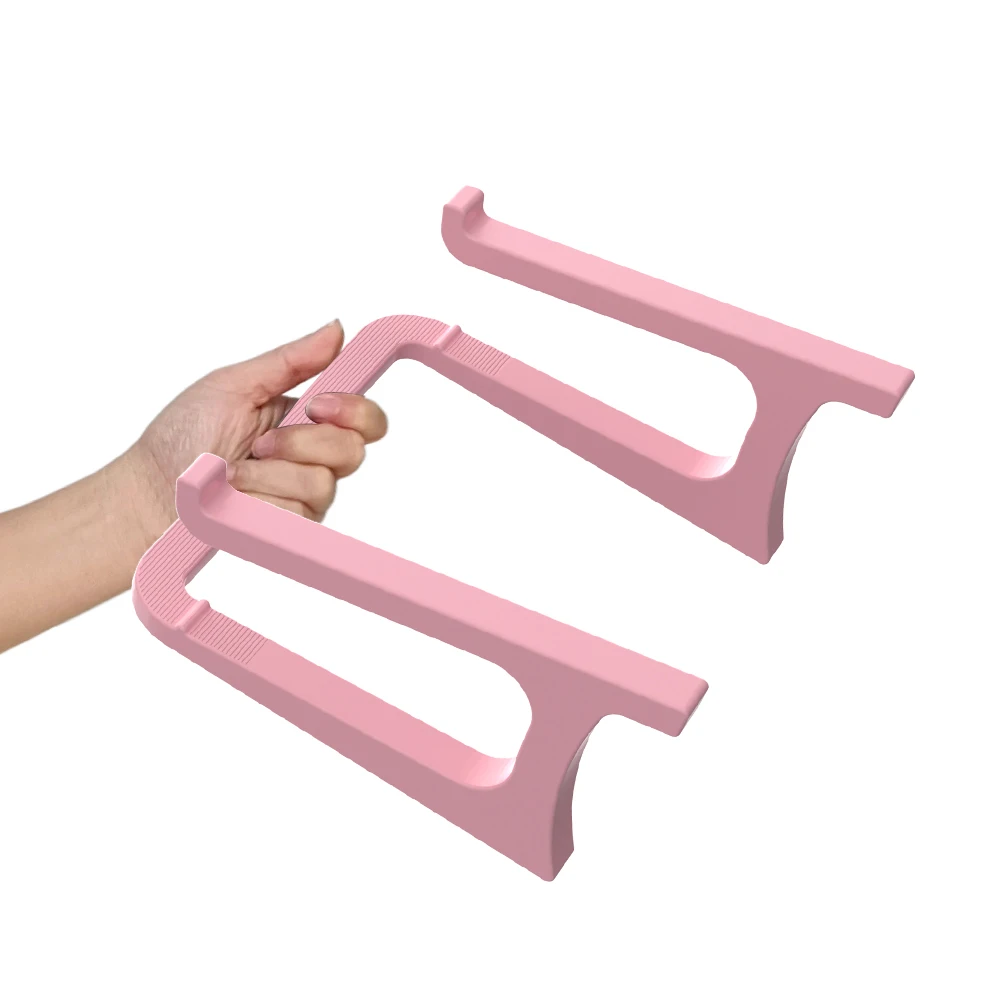 인체공학적 노트북 스탠드와 키보드 스탠드 - 휴대용 데스크탑 리프트, 맥북, PC, 태블릿에 적합 - 견고함