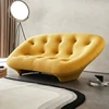 Home Designer small apartment Italian shell shape fabric sofa living room sofas and seating couch 200cm armchair furniture 2 Home Designer small apartment Italian shell shape fabric sofa living room sofas and seating couch 200cm armchair furniture 2