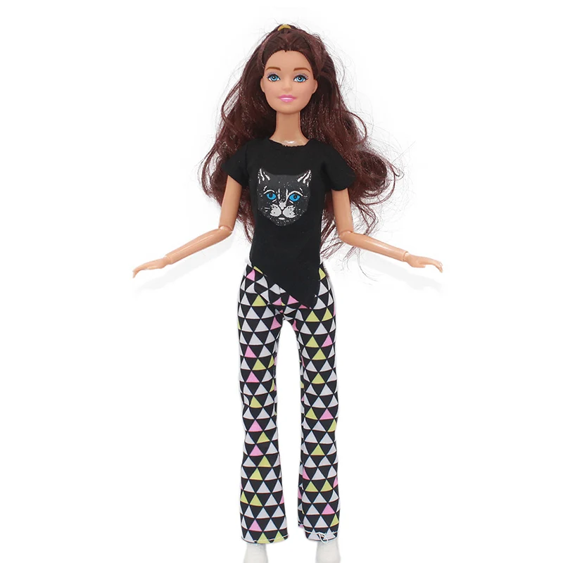 30cm Doll Full Set  with Clothes and Shoes Famale Doll with Clothes Suit Accessories Girls Play House Dress Up Toy 3