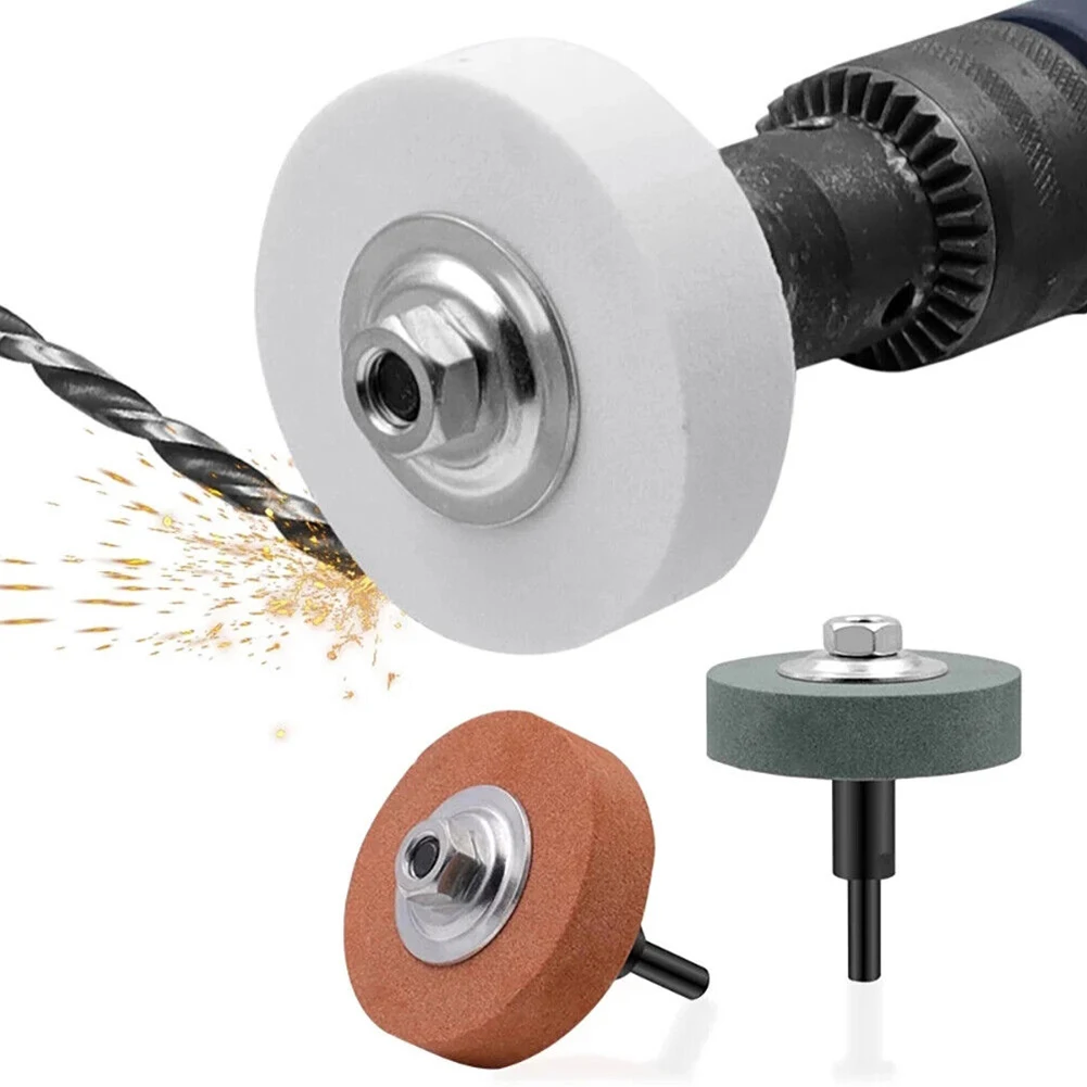 Abrasive Wheel Metal Working Polishing Wheel Industrial 1 Pcs 10mm Hole 20mm Width 75mm/3 Inches Yellow/White/Gray For Bench Grinder