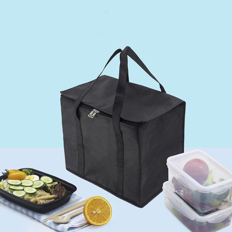 Cooler Bag Waterproof Cooler Bag Picnic Insulated Lunch Box Foldable Ice Pack Portable Food Thermal Bag Drink Carrier Delivery Functional