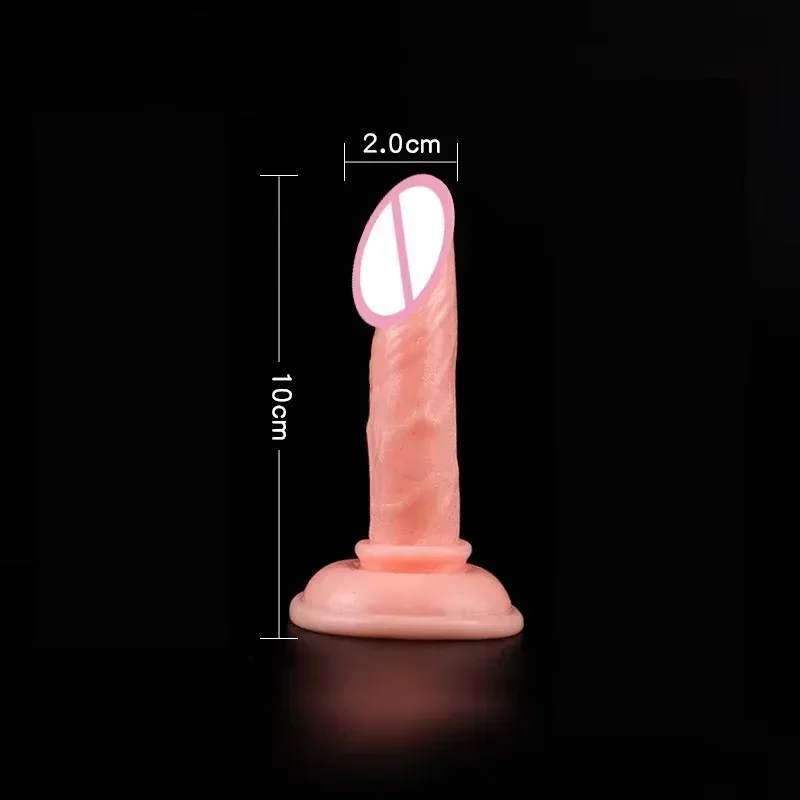 5 Size Realistic Dildos Flesh Color Penis Suction Cup Cock Dick Anal Sex Toys Female Masturbator Clitoral Stimulator For Women