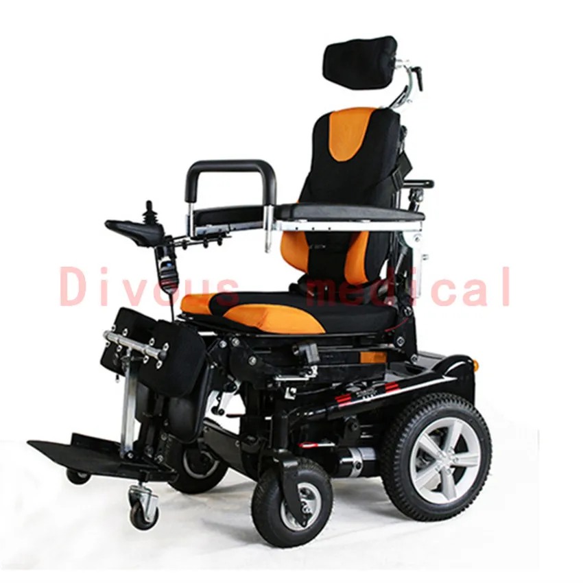 Intelligent Humanized Electric Disabled Armchair Automatic Lift Duty Wheel Chair Electric Wheelchair Standing