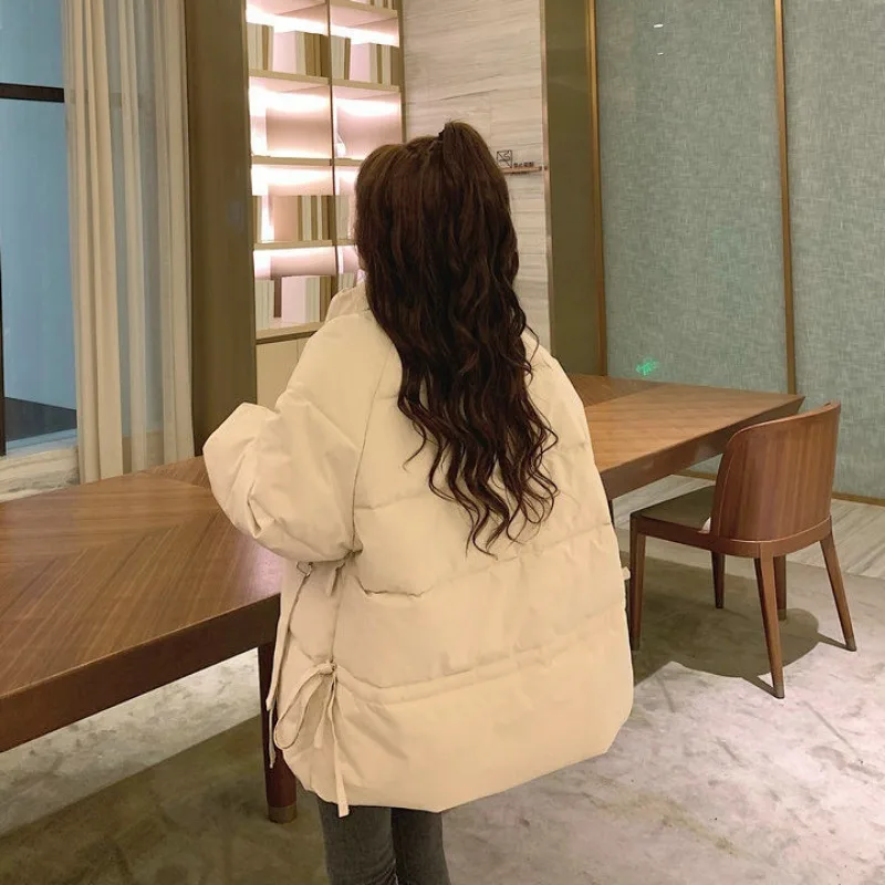 2023 New Women Down Cotton Coat Winter trend Jacket Female Short Large Size Parkas Loose Thick Warm Outwear Versatile Overcoat