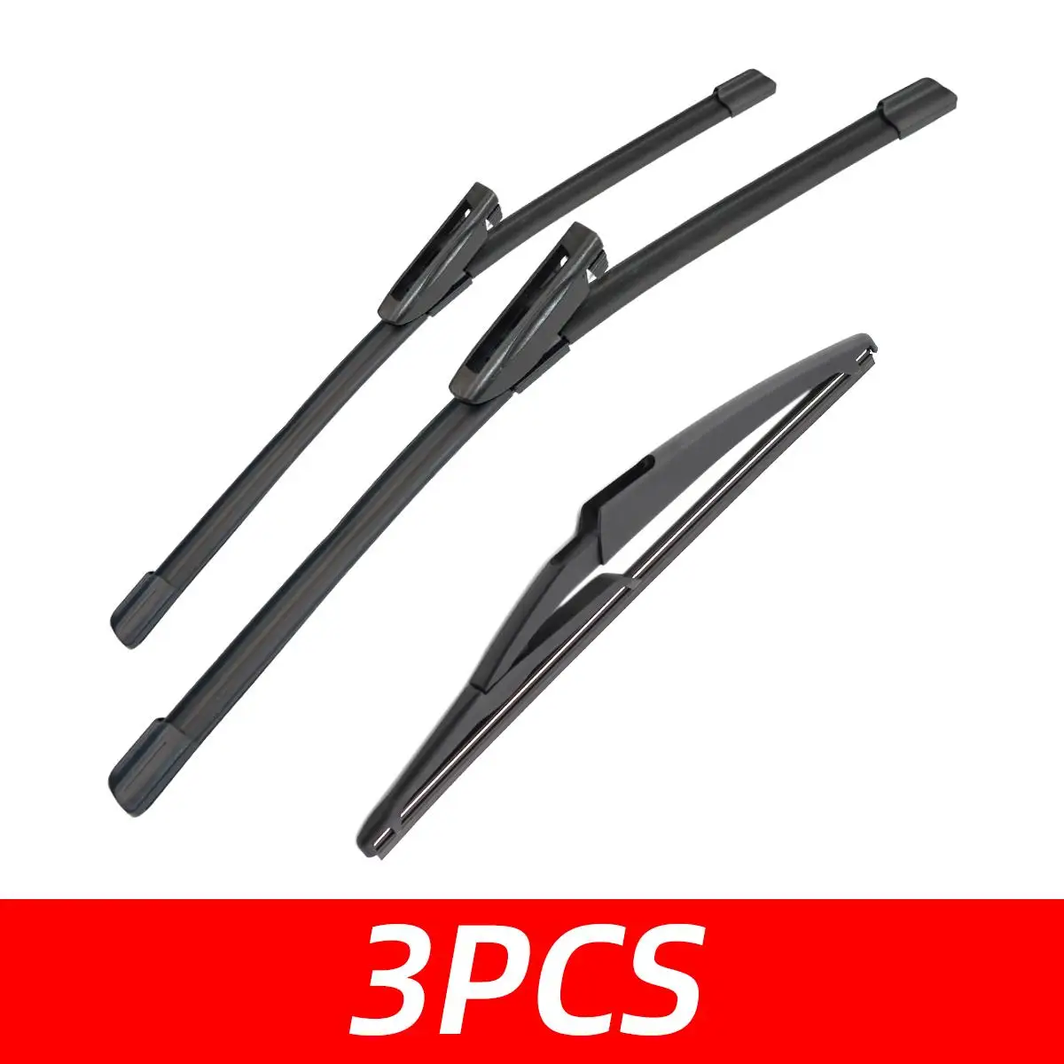 Car Wiper Blades - Front & Rear Auto Accessories, Multi-Pack Options