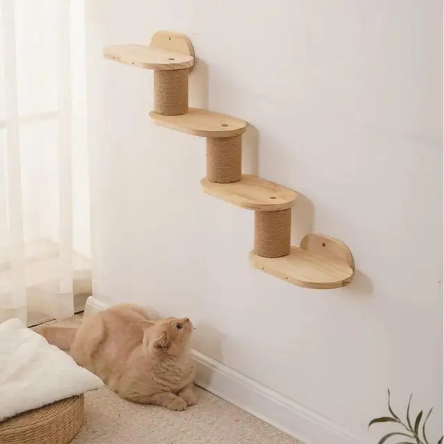 Cat Wall Shelves Cat Wall Furniture Cat Climber for Scratching Climbing