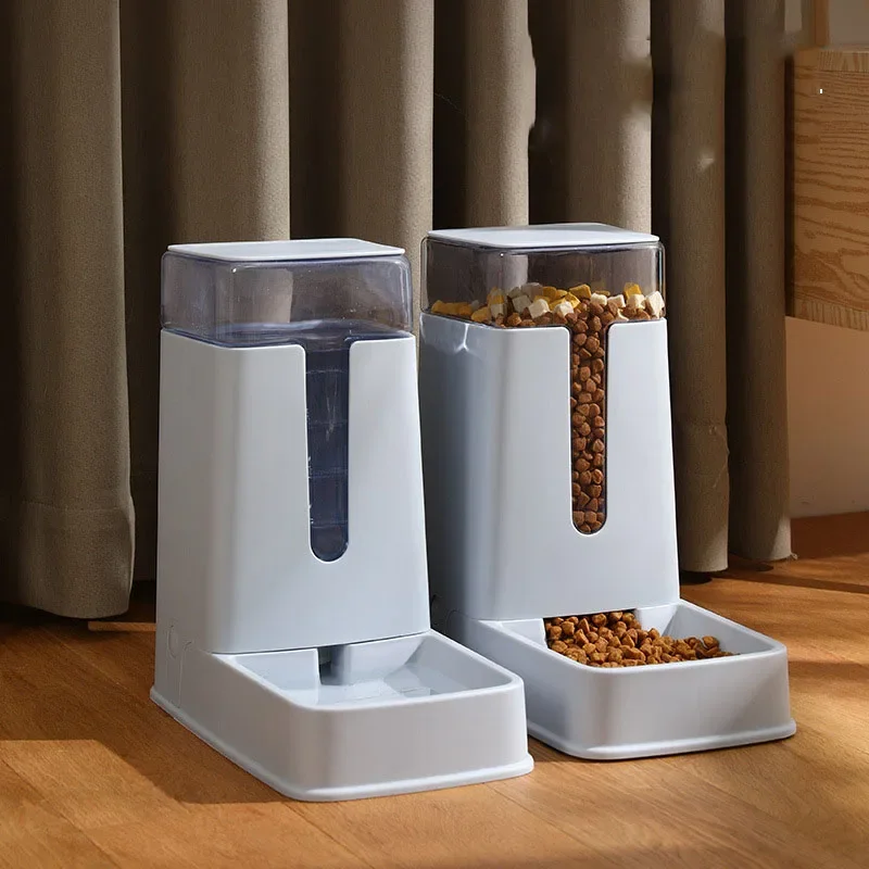 3.5L Automatic Pet Dog Cat Feeder Detachable Large Capacity Dog Cat Water Dispenser Food Feeding Pet Supplies Pet Fountain