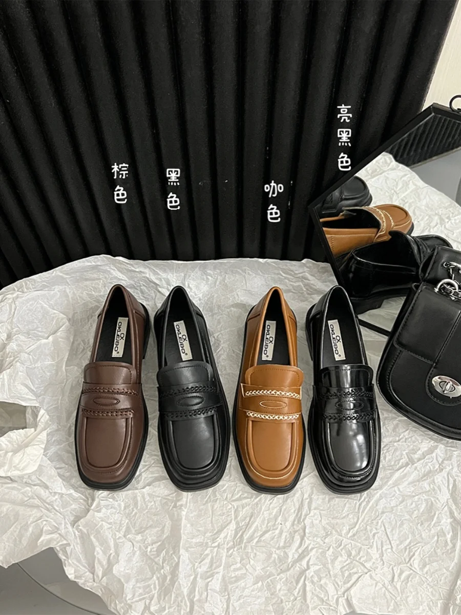 

Туфли женские на меху, повседневные кроссовки с круглым носком, без застежки, осень-лето-зима