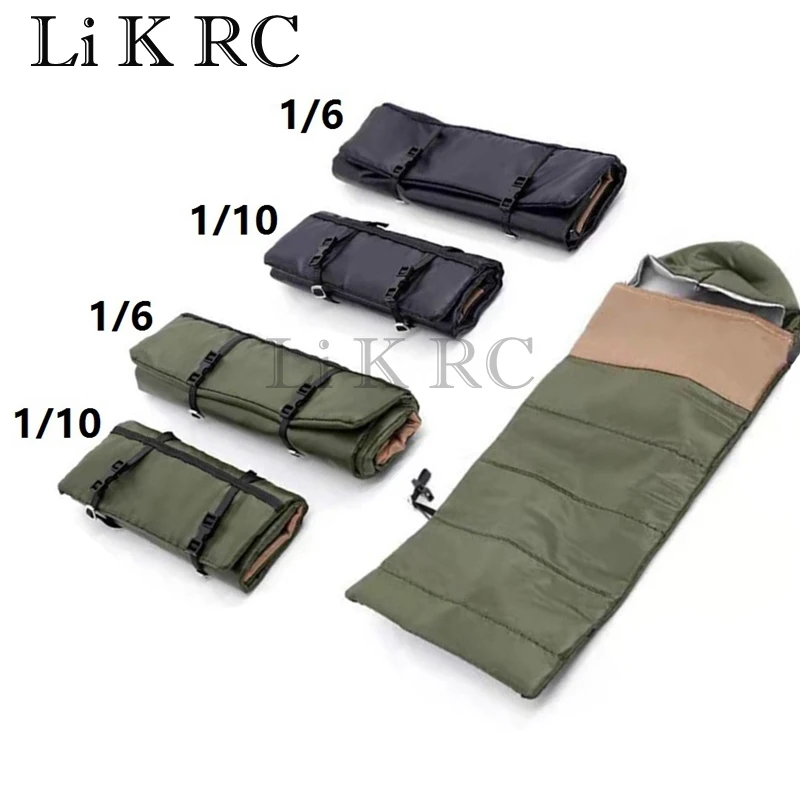 

RC Car Simulation Sleeping Bag Decoration For 1/10 RC Crawler Car Axial SCX10 90046 Traxxas TRX4 D90 YK4102 YK4103