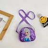 Anime Frozen Children's Bag Girls Bag Disney Princess Elsa Sequins Personality Children's Casual One Shoulder Bag Messenger Bag 4