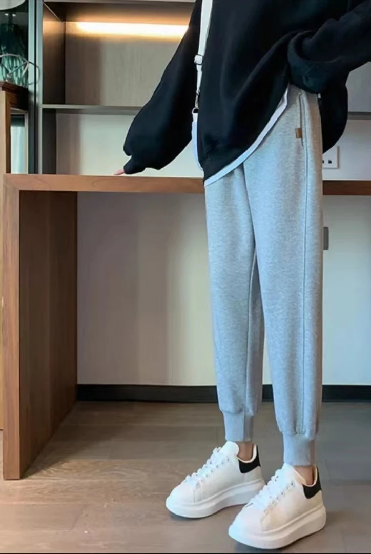 

Женские брюки, джоггеры, весенне-летние спортивные брюки, брюки, длинные брюки с эластичным поясом, женские повседневные брюки, новинка, T01