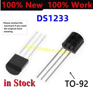 Image for 1-10PCS 100% Original DS1233 TO-92 DS1233-5 TO92 D 