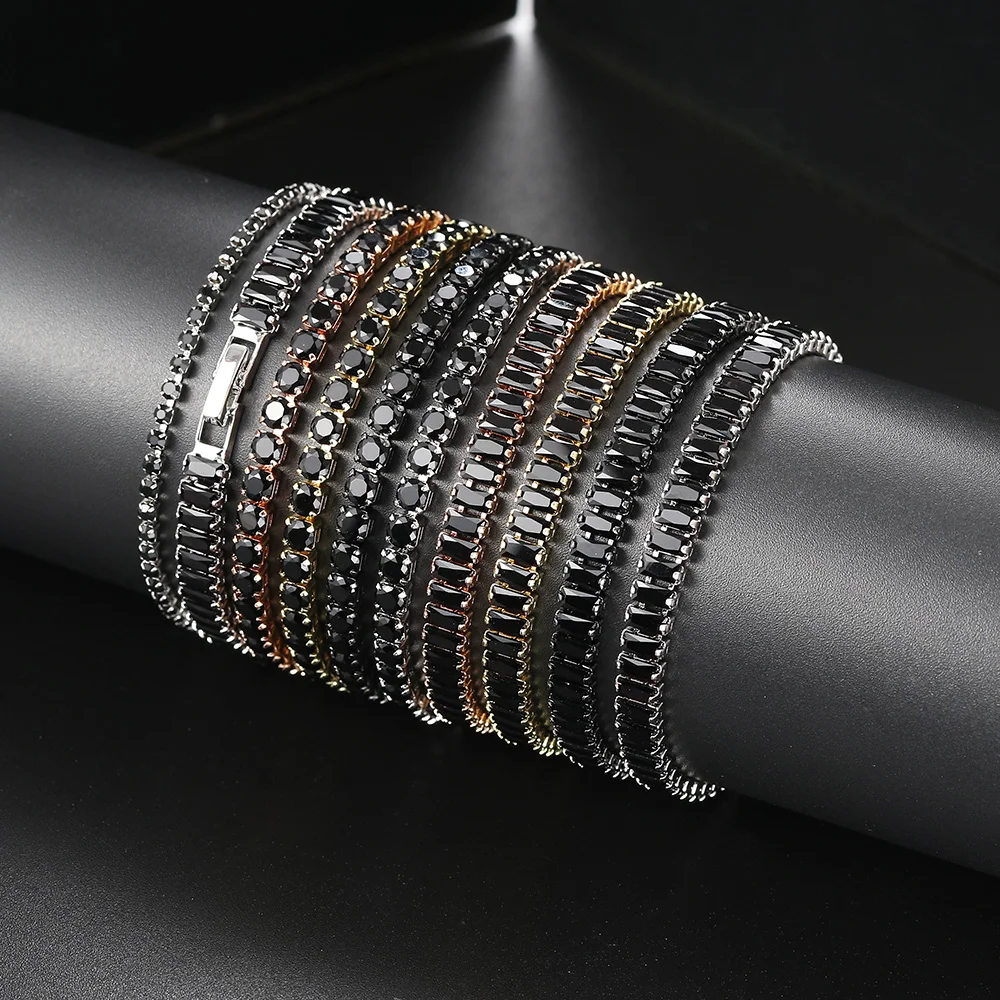 Tennis Bracelet for Women Steampunk Adjustable Silver Color Chain Hand Friends Gift bracelet jewelry