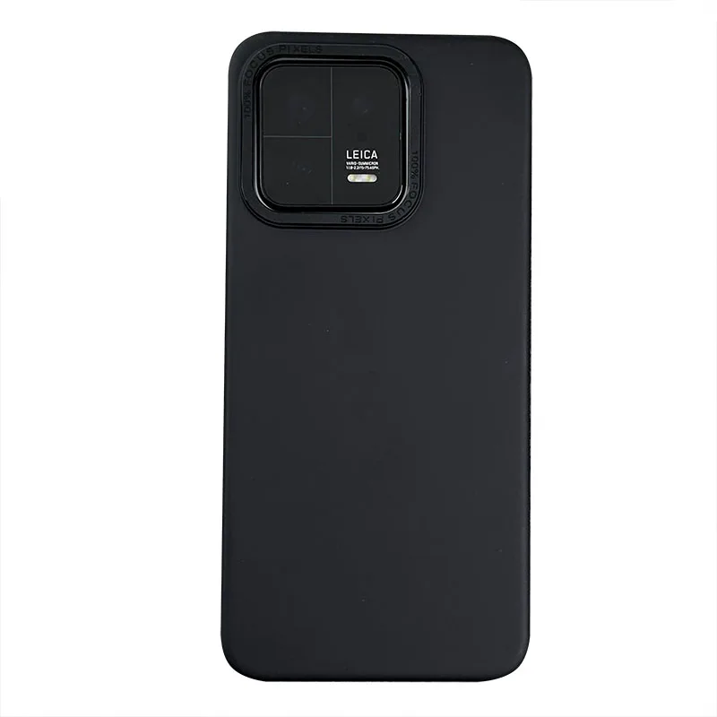 Luxury Matte Metal Bumper Phone Case with Camera Lens Protection and Shockproof Acrylic Back