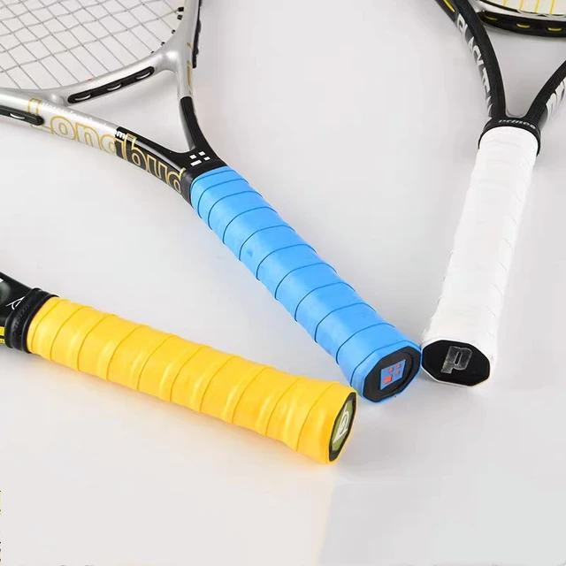 Surgrip antidérapant pour raquette de tennis et badminton, absorbant,  squash, poignée - AliExpress