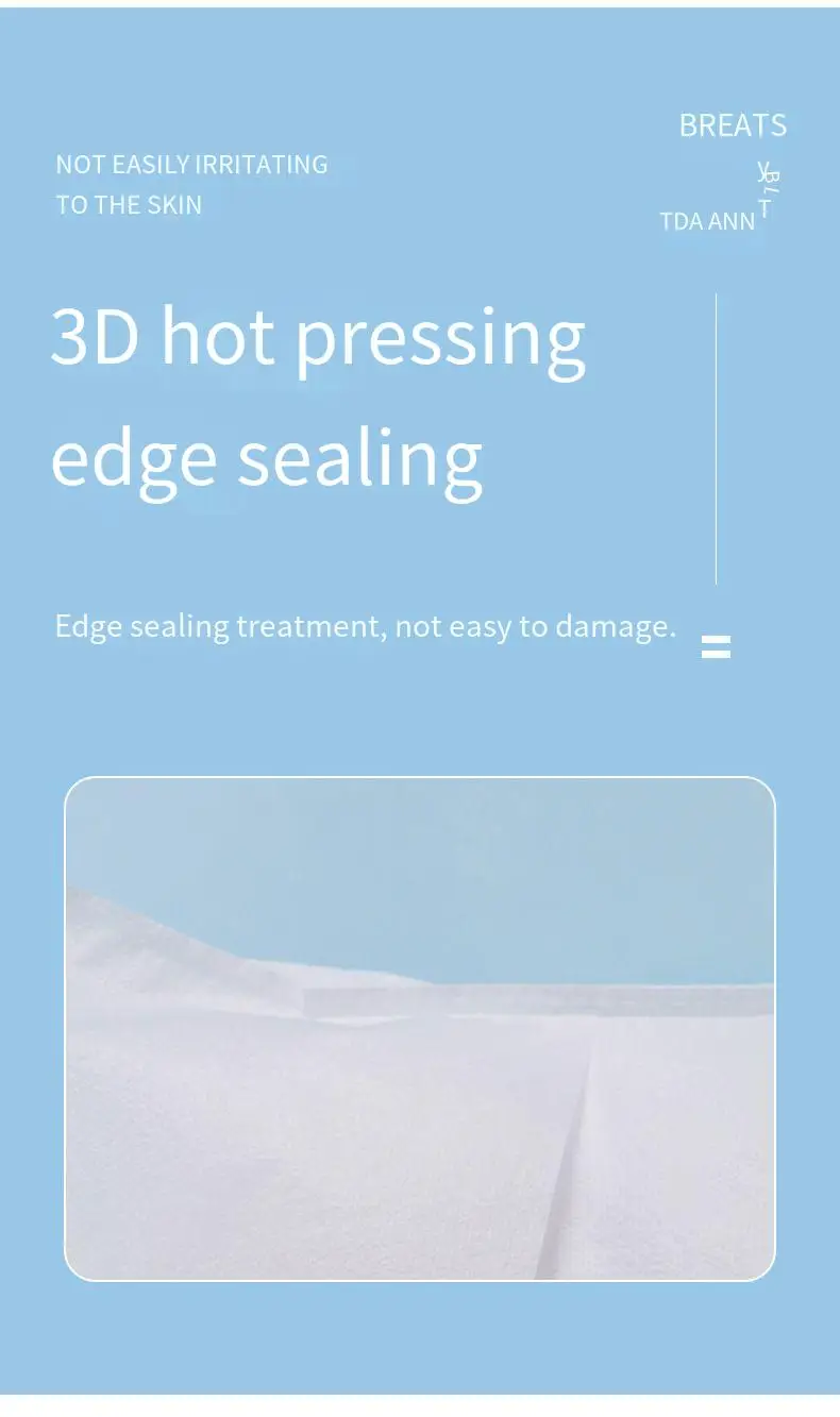 Description Picture 4 of item20 Pcs Disposable Pillow Case Thicker Soft Summer Portable Travelling Household Hotel Antibacterial Anti-Mite Breathable Cozy